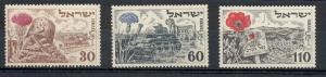 Israel - Mi. 69-71 (Flowers) - MNH - K2069