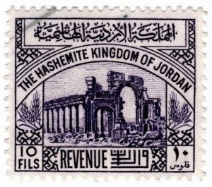 (I.B) Jordan Revenue : Duty Stamp 10f