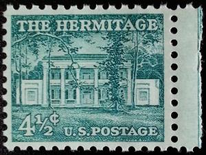 1959 4 1/2c The Hermitage, Andrew Jackson Scott 1037 Mint F/VF NH