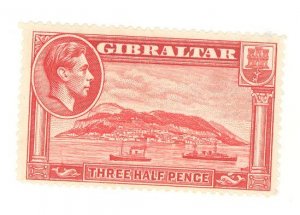 Gibraltar #109 Unused Single