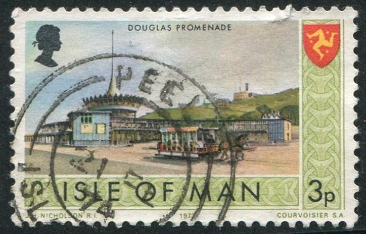 Isle of Man Sc#17 Douglas Promenade  Used VG  (Im)