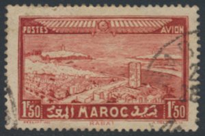 French Morocco   SC# C16  Used   Air Post Aircraft    see details and scans 