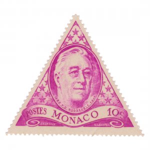 MONACO 1946 STAMP SCOTT # 198. MINT