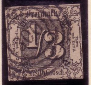 * Thurn & Taxis Sc. # 2 Used SON F/VF CV $275.00