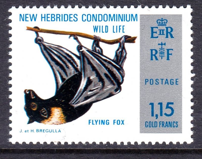 New Hebrides - British 1974 Flying Fox Mint MNH SC 186