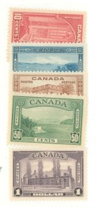 Canada #241-245  Single (Complete Set)