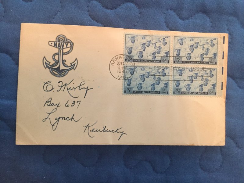 NAVY 935 FDC