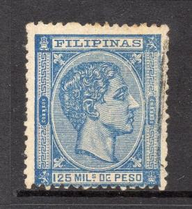 Philippines 1870s Classic Alfonso Used Value 125m. 182381