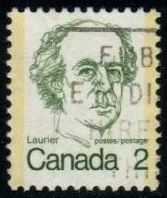 Canada #587 Sir Wilfrid Laurier, used (0.20)