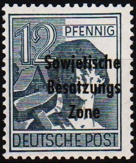 Germany.. 1948 12pf S.G.R5 Unmounted Mint