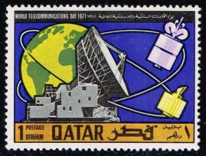 Qatar #244 Satellite Tracking Station; Unused (0.40)