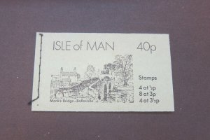 United Kingdom Isle Of Man 1973 Sc 18ac Booklet