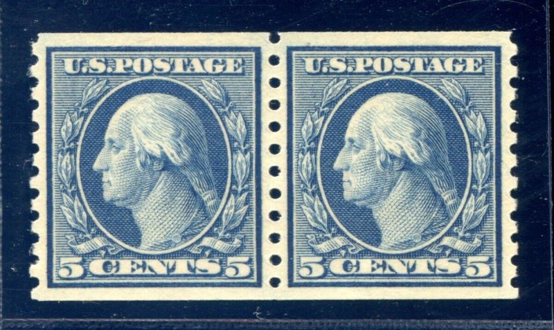 US SCOTT #496 PAIR MINT-XF-SUP-OG-NH GRADED 95 W/ PSE CERT SMQ $125 (8/13/24 GP)