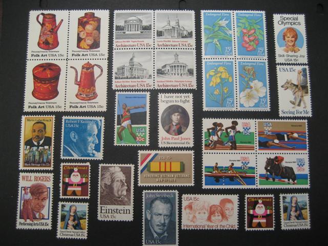 1979 US MNH Commemorative Year Set Scott 1770/1802