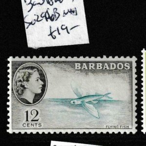 Barbados SG 296b Fish MNH (4ggr) 