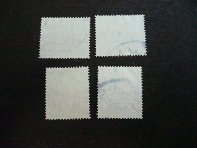 Stamps - Sudan - Scott# 146,149,150,156 - Used Part Set of 4 Stamps