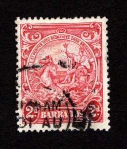 BARBADOS  SC# 195A  FVF/U