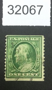 US STAMPS #352 USED LOT #32067