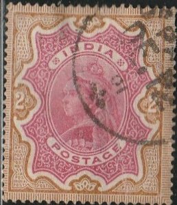 India, #50 Used  From 1895