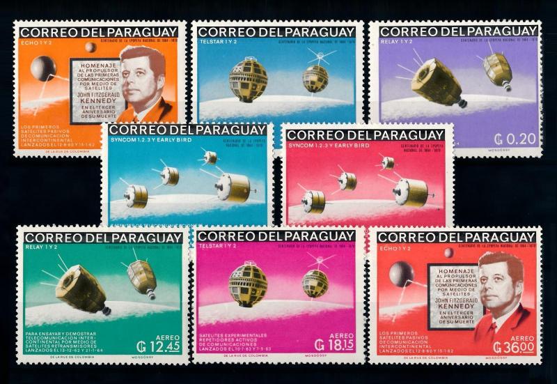 [72404] Paraguay 1966 Space Travel Weltraum John F. Kennedy  MNH