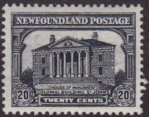 Newfoundland Scott 181 VF LH