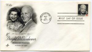 1394 8c Dwight D. Eisenhower ArtCraft FDC