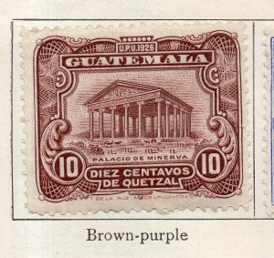 Guatemala 1929 Early Issue Fine Surcharged Optd 10c. NW-217089