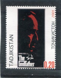 Tajikistan 2001 MARLON BRANDO Film Poster Stamp Perforated Mint NH