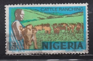 Nigeria 294B Cattle Ranching 1973