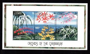 DOMINICA - 1997 - FLOWERS - ORCHIDS - ORCHIDS OF THE CARIBBEAN -