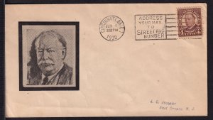 1930 William Howard Taft 4c Sc 685-1 with A. C. Roessler cachet Cincinnati OH