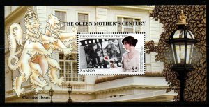 SAMOA SGMS1053 1999 QUEEN MOTHER CENTURY  MNH