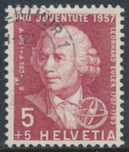 Switzerland   SC#  B267  Used  Euler   see details & scans