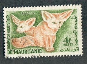 Mauritania #123 used single
