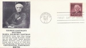 1062 3c GEORGE EASTMAN - 1st Eastman Kodak cachet #9