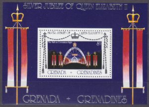 1977 Grenada Grenadines 220/B26 25 years of the coronation of Elizabeth II