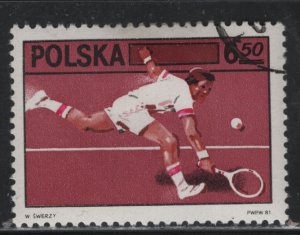 Poland 2472 Polish Tennis Federation 1981