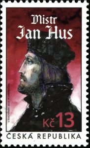 Czech Republic 2015 MNH Stamps Scott 3644 Jan Hus Protestant Reformation