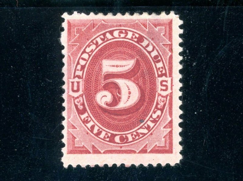 USAstamps Unused FVF US 1891 Postage Due Scott J25 OG MHR