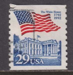 United States 2609 The White House Coil 1992