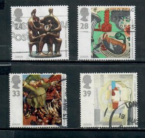 G.B 1993 COMMEMORATIVES  SET ART USED h 201221