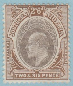 SOUTHERN NIGERIA 28a  MINT HINGED OG * CHALKY PAPER NO FAULTS EXTRA FINE! - SKJ