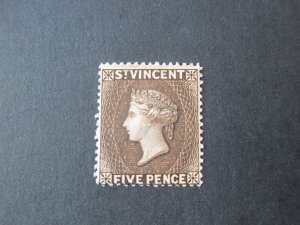 St Vincent 1897 Sc 50a MH