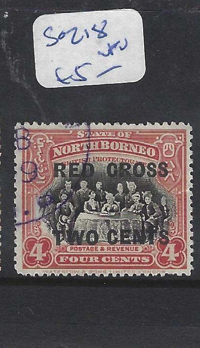 NORTH BORNEO (P3012BB)   2C+4C RED CROSS SG 218   VFU