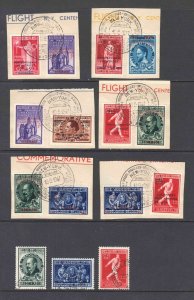 BELGIUM SOUND SEMI POSTAL COLLECTION LOT SPECIALIST CANCELS VF $$$$$$$