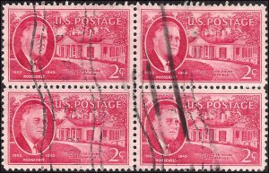 931 Used... Block of 4... SCV $1.00