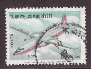 TURKEY Scott C40 Used 1967 Airmail