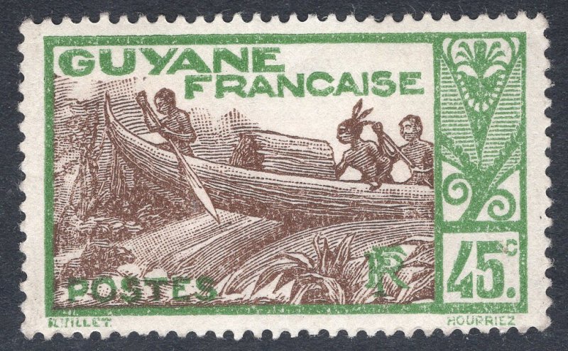 FRENCH GUIANA SCOTT 122
