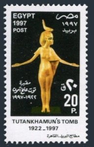 Egypt 1659,1660,MNH. King Tutanhkamen's tomb, 1997. Goddess Selket. Scarab. 