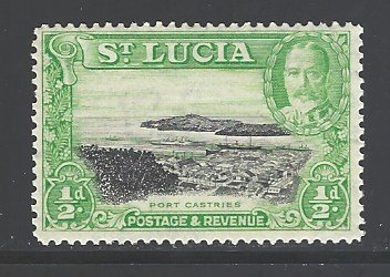 St. Lucia Sc # 95 mint hinged (RS)